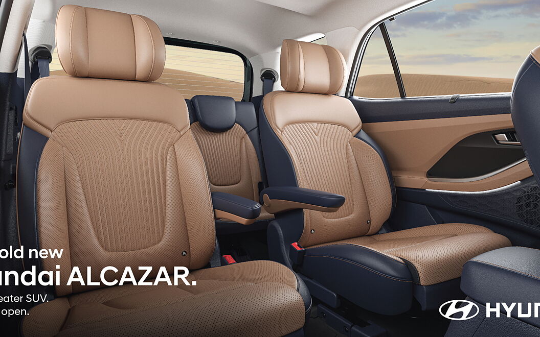 Hyundai Alcazar facelift Third Row Seats