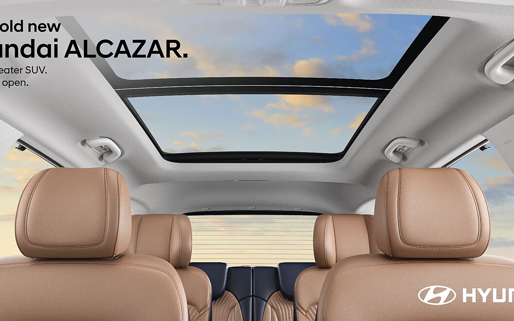 Hyundai Alcazar facelift Sunroof