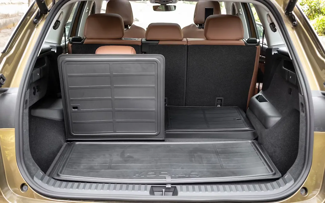 Skoda Kodiaq Bootspace with Split Seat Folded