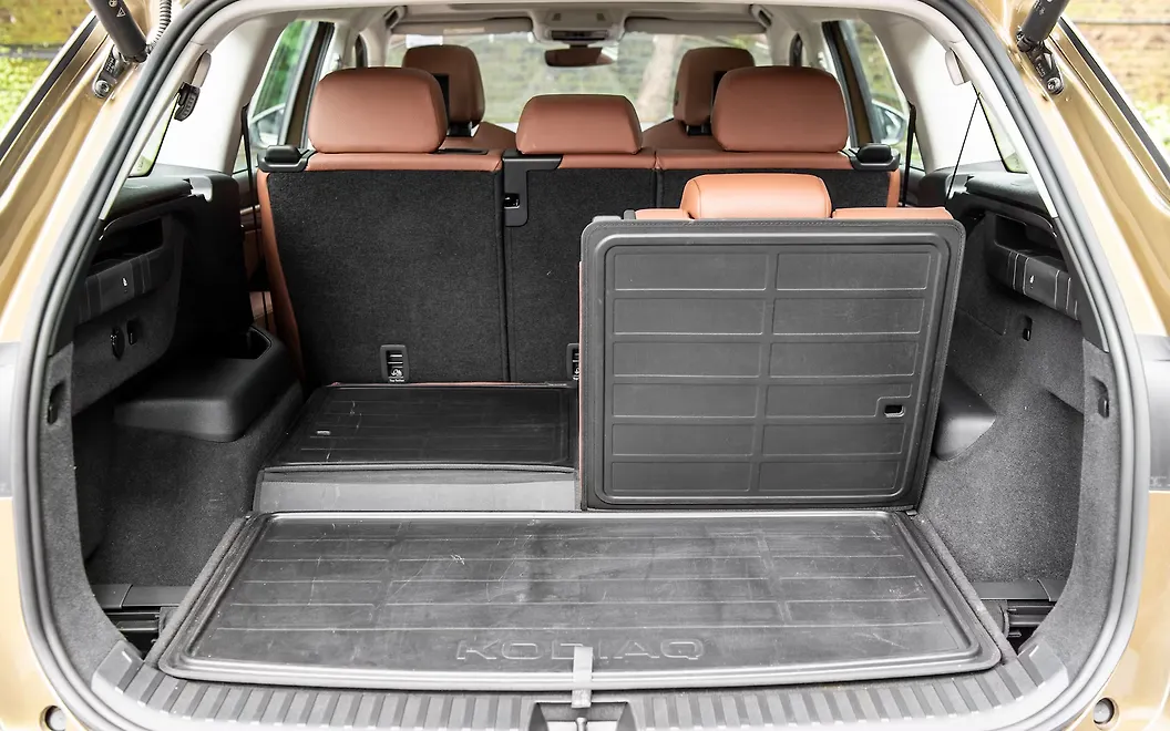 Skoda Kodiaq Bootspace with Split Seat Folded