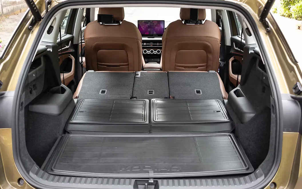 Skoda Kodiaq Bootspace with all Seats Folded