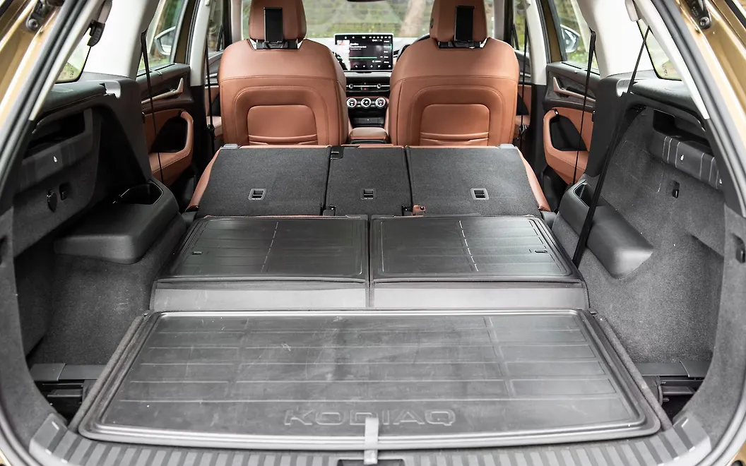 Skoda Kodiaq Bootspace with all Seats Folded