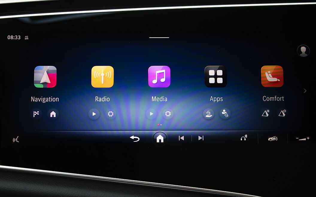 Mercedes-Benz E-Class Infotainment Display