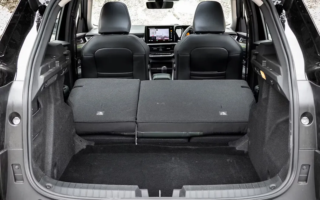 Renault Duster Bootspace with Folded Seats