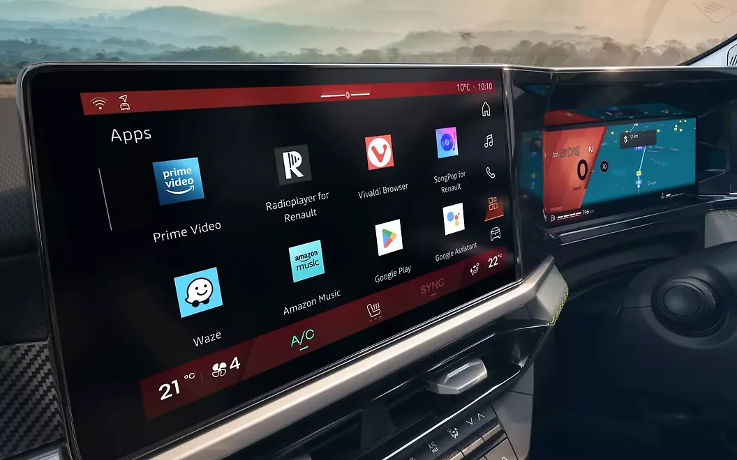 Renault Duster Infotainment Display