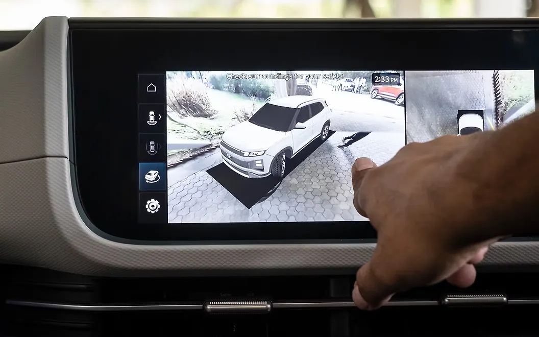 Hyundai Creta Electric 360 View Camera Control