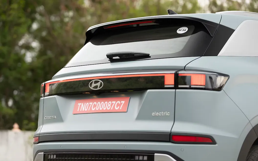 Hyundai Creta Electric Back View