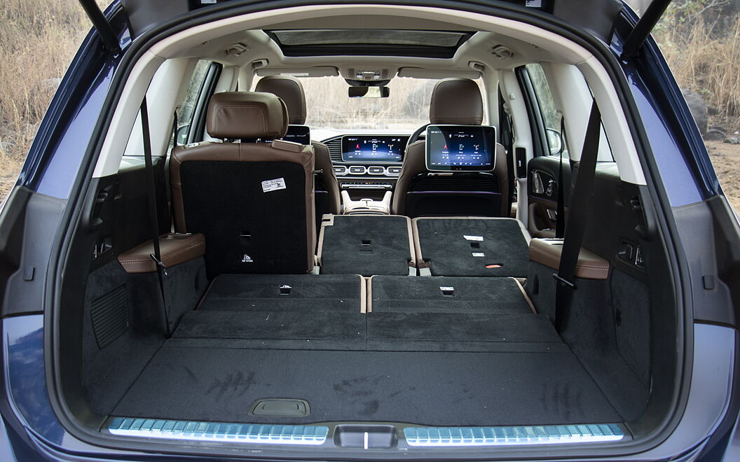 Mercedes-Benz GLS Bootspace with Split Seat Folded