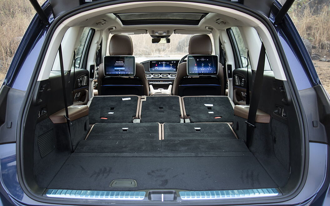 Mercedes-Benz GLS Bootspace with all Seats Folded