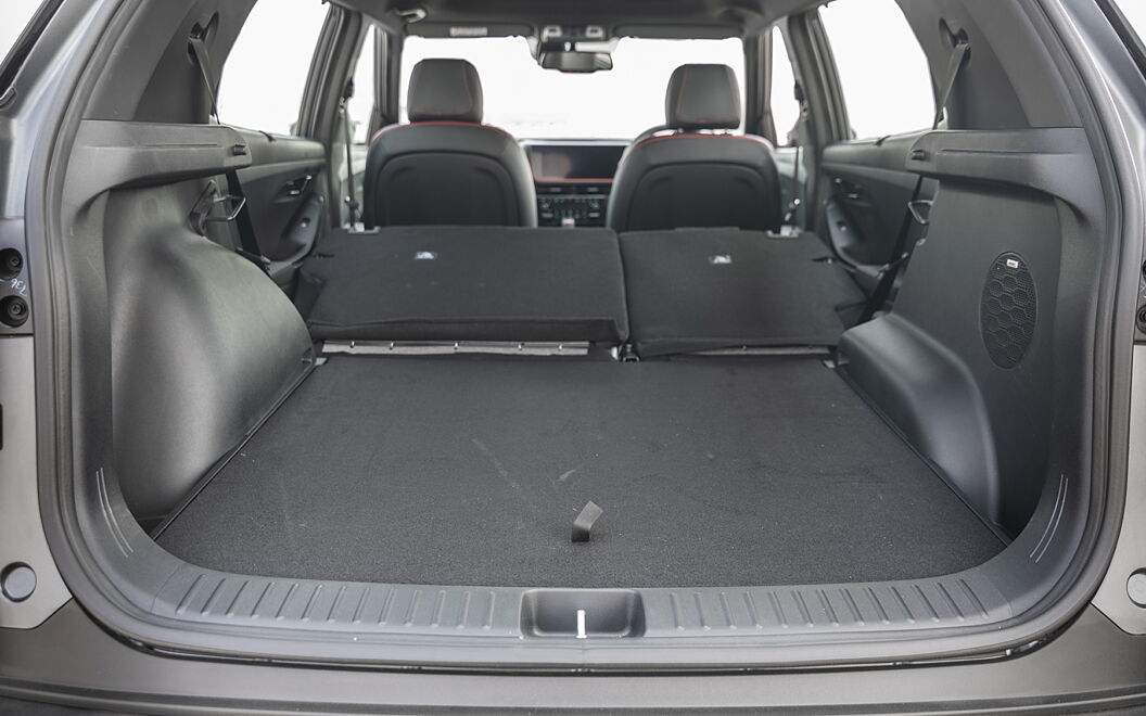 Hyundai Creta N Line Bootspace with Folded Seats