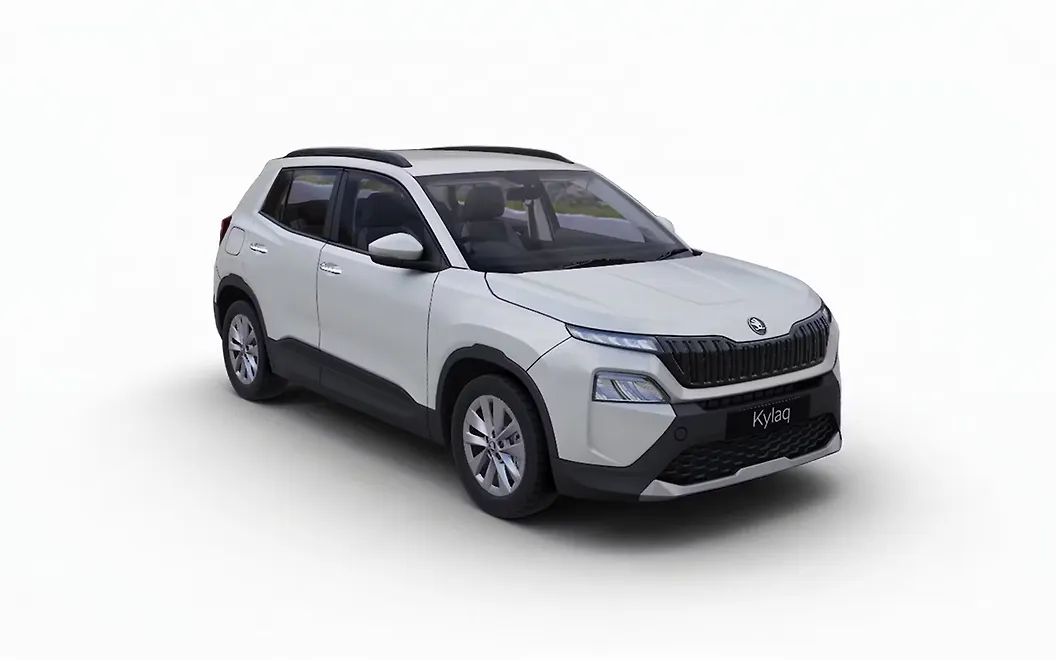 Skoda Kylaq Front Right View