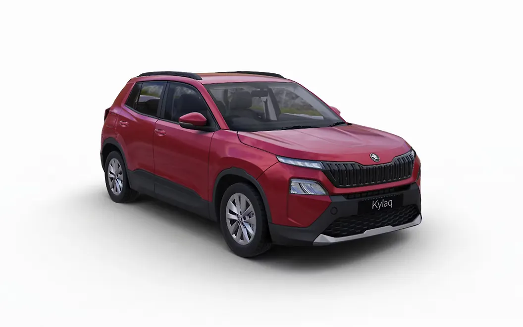 Skoda Kylaq Front Right View