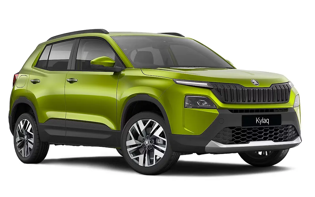 Skoda Kylaq Front Right View