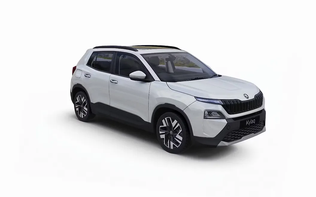 Skoda Kylaq Front Right View