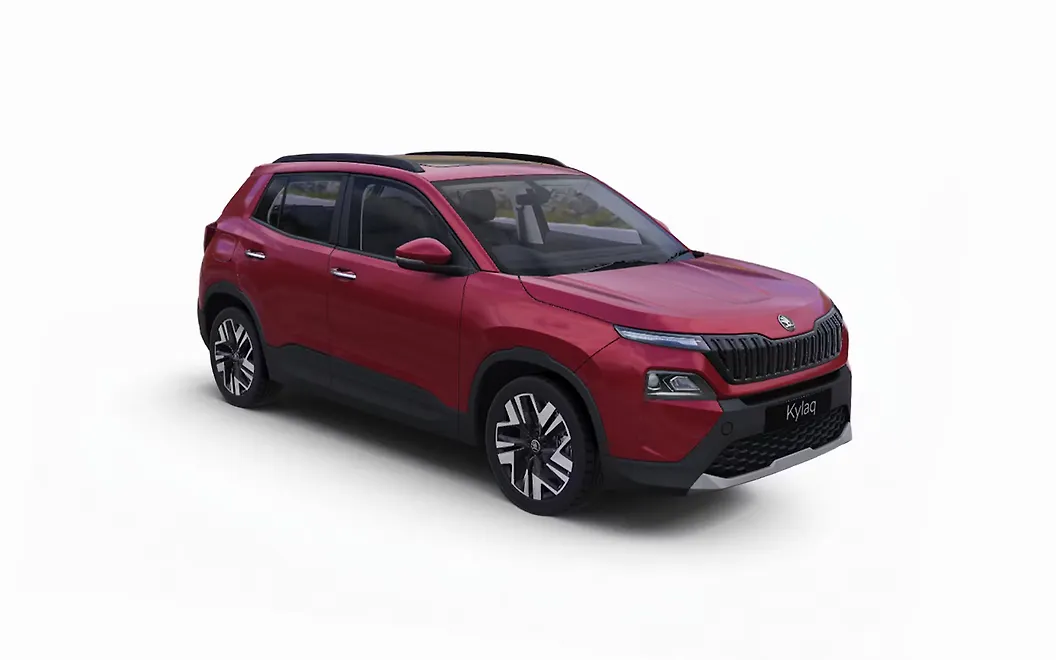 Skoda Kylaq Front Right View