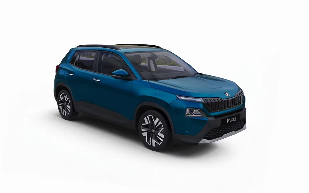 Skoda Kylaq Front Right View