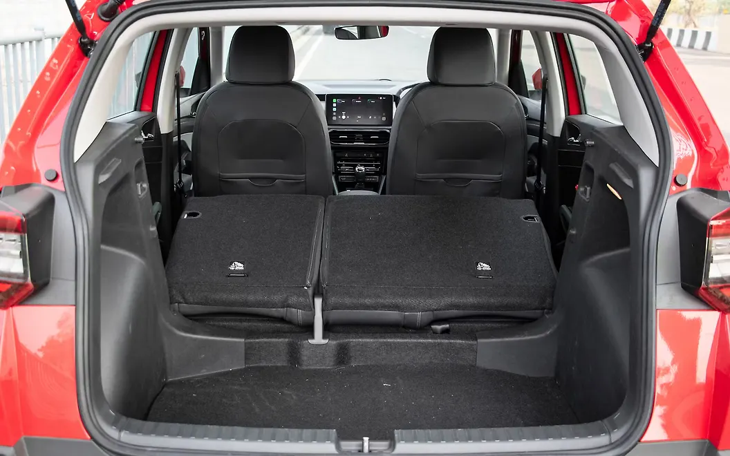 Skoda Kylaq Bootspace with Folded Seats