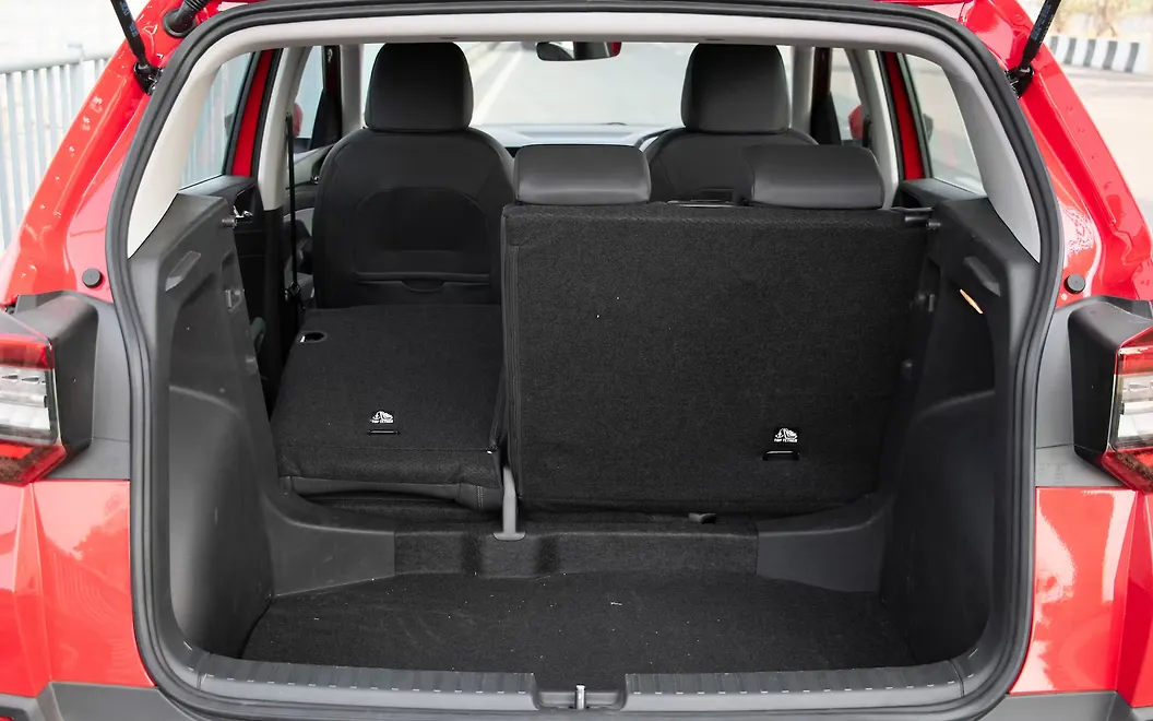 Skoda Kylaq Bootspace with Split Seat Folded