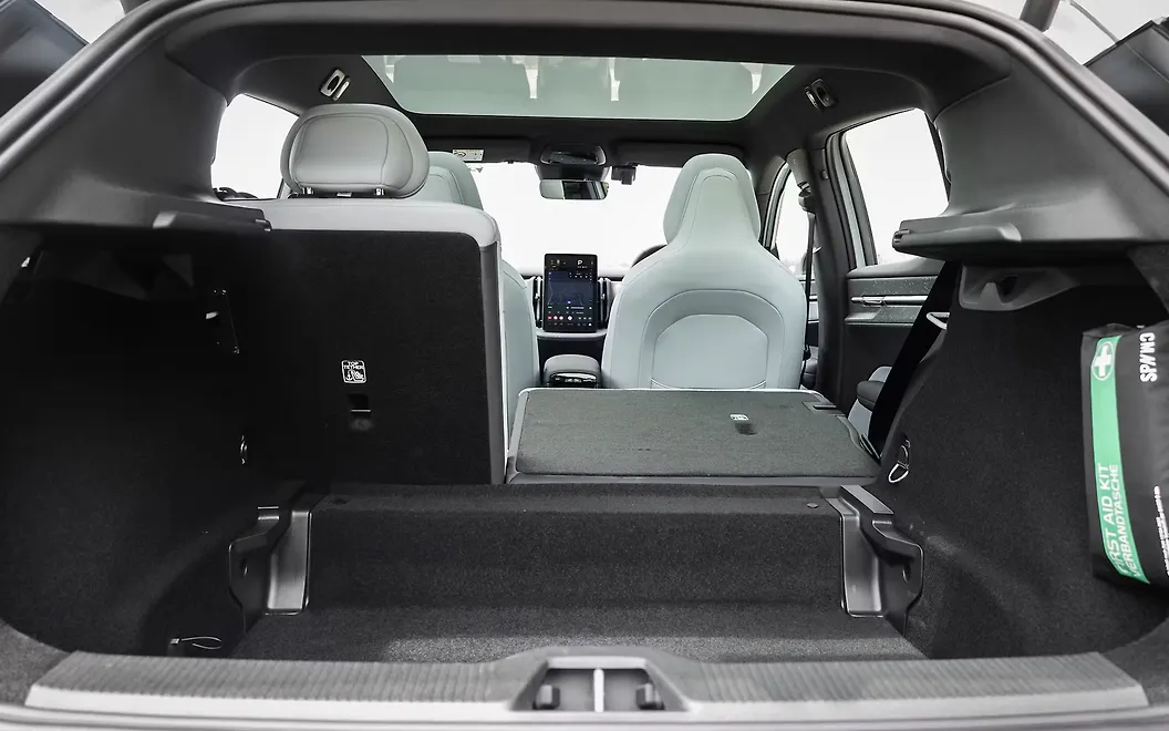 Volvo EX30 Bootspace with Split Seat Folded