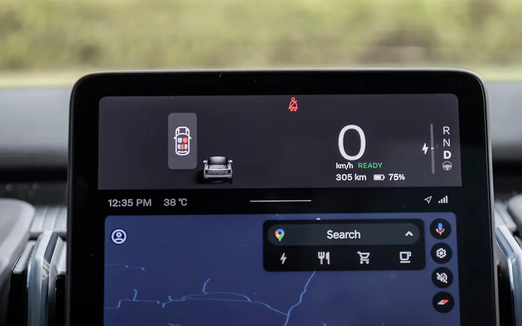 EX30 Dashbaord Display