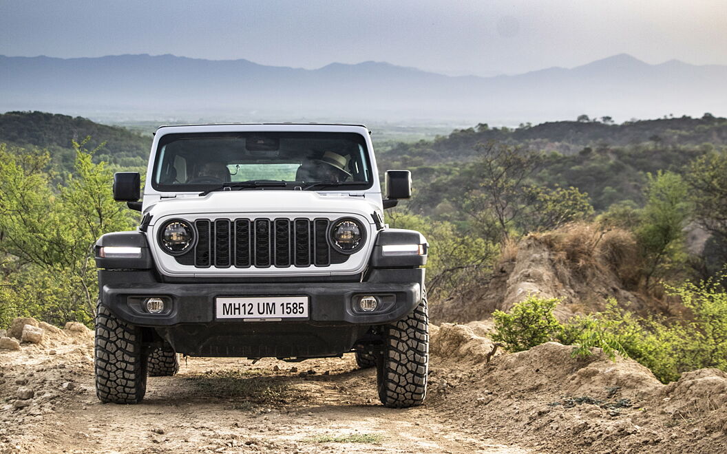 Jeep Wrangler Front View