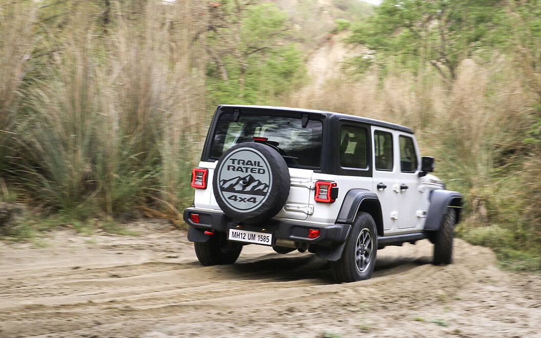 Jeep Wrangler Right Rear View