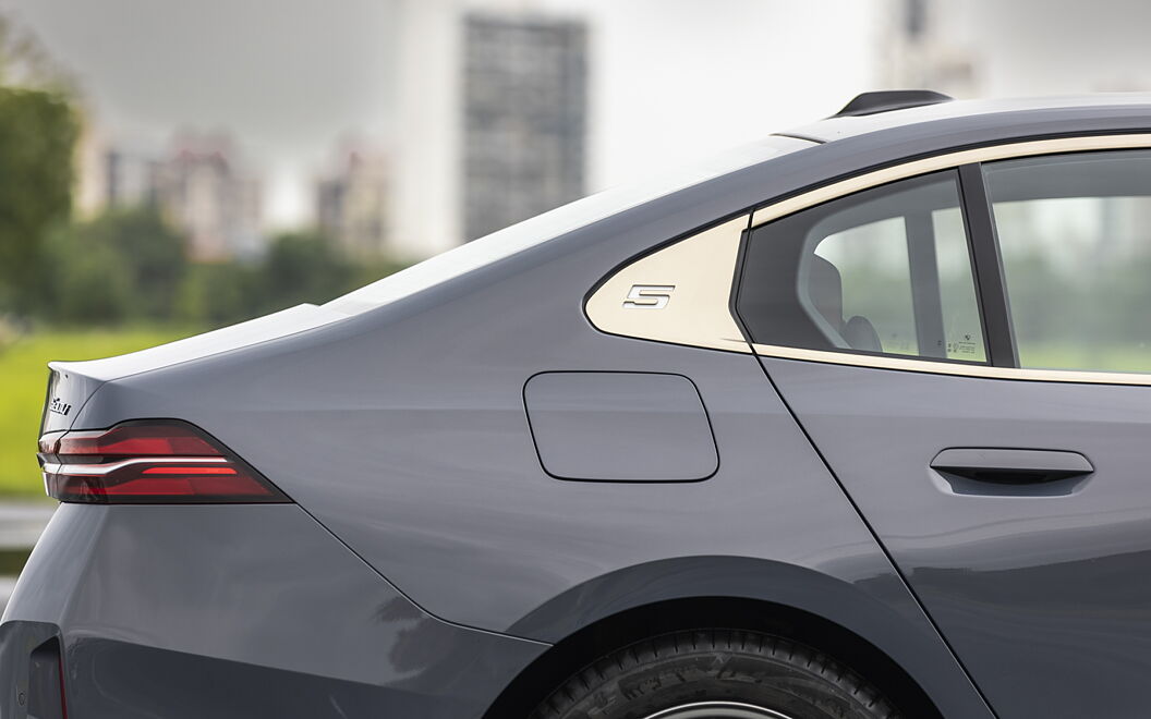 BMW 5 Series Side Rear View