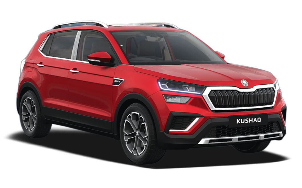 Skoda Kushaq Front Right View