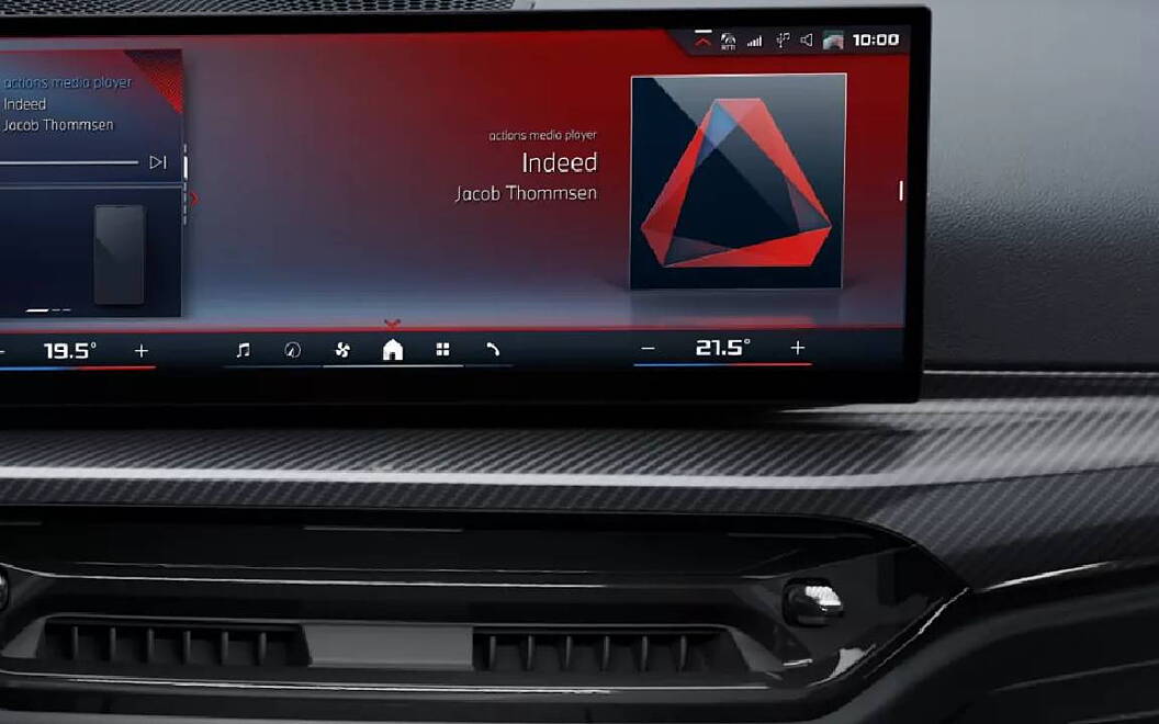 M4 Competition Infotainment Display