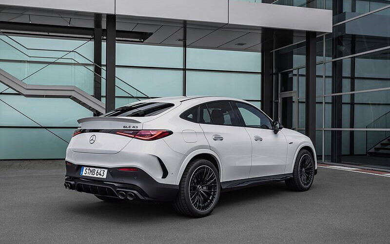 Mercedes-Benz AMG GLC43 Coupe Right Rear View