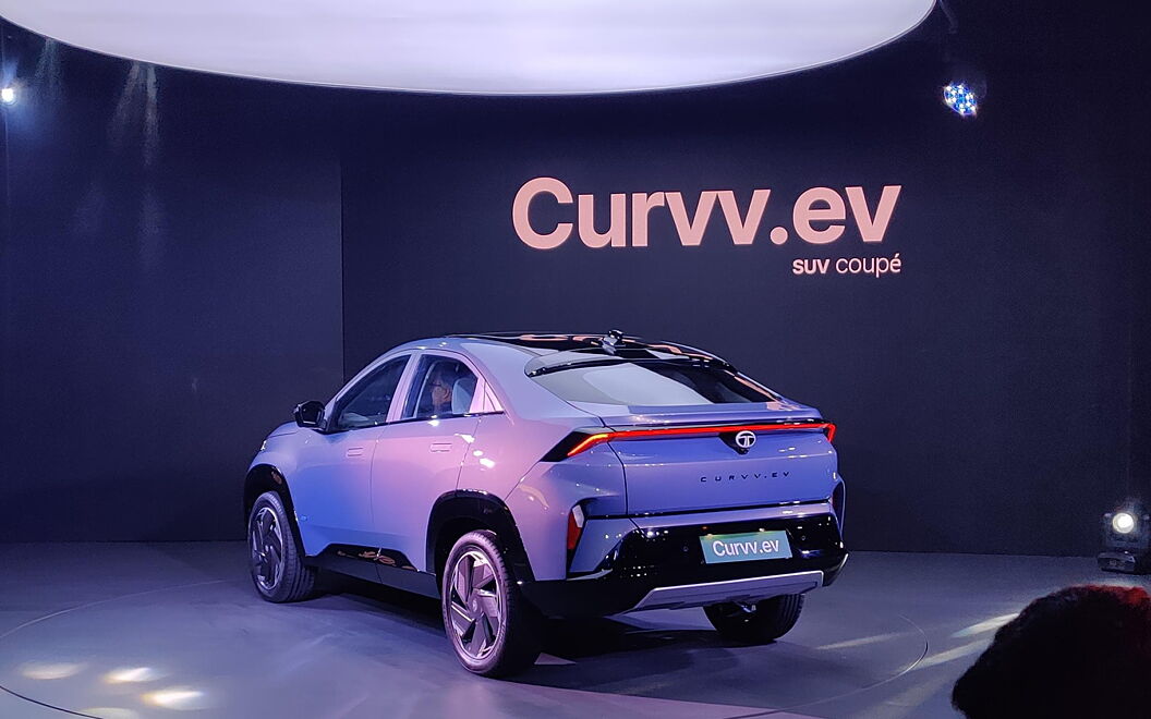 Tata Curvv EV Rear Left View