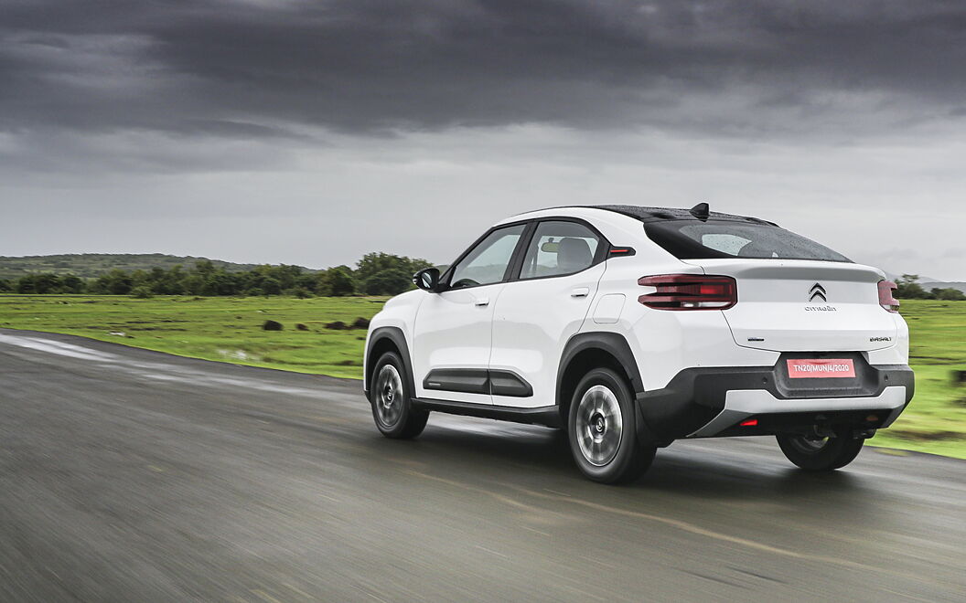 Citroen Basalt Rear Left View