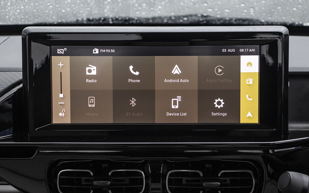 Citroen Basalt Infotainment Display