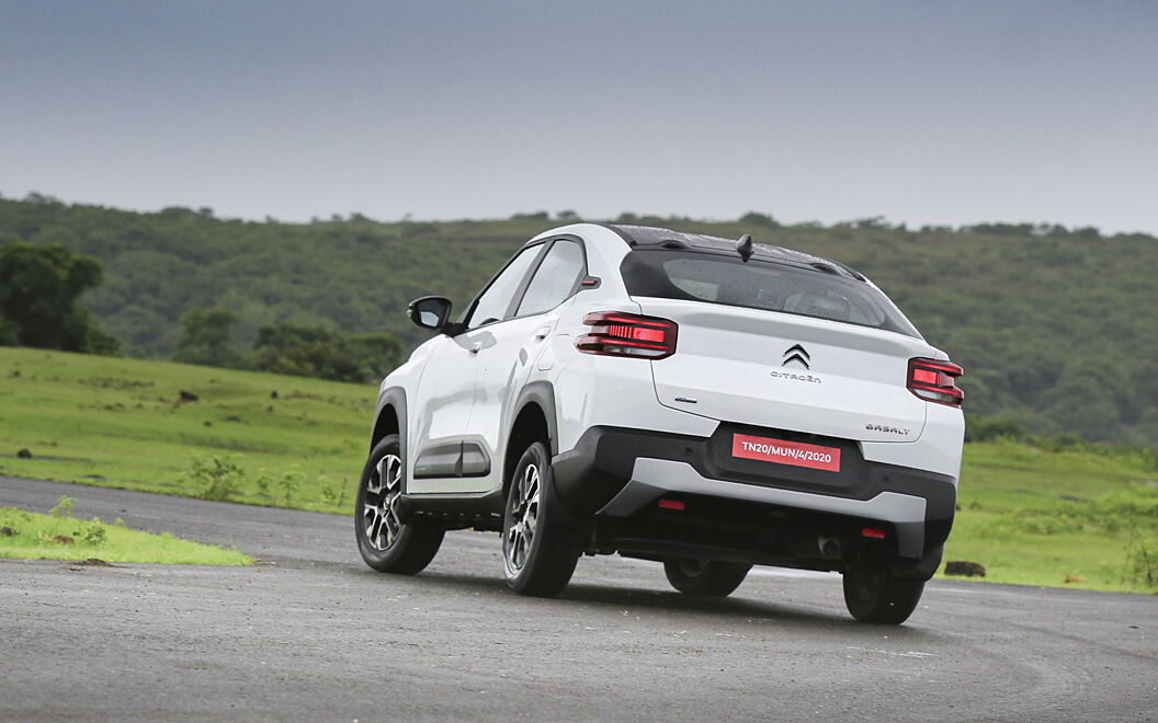 Citroen Basalt Rear Left View