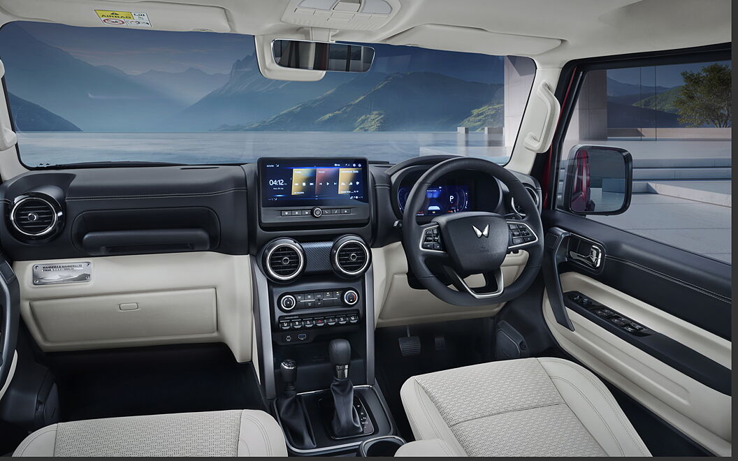 Mahindra Thar Roxx DashBoard