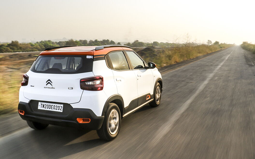 Citroen C3 Right Rear View