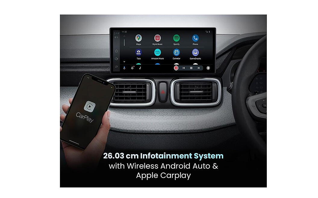 Tata Punch Infotainment Display