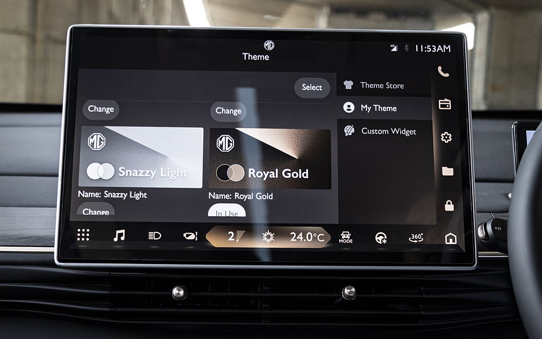 MG Windsor EV Infotainment Display