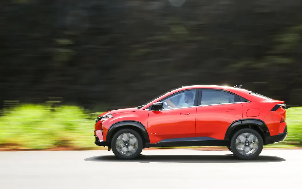 Tata Curvv Left View