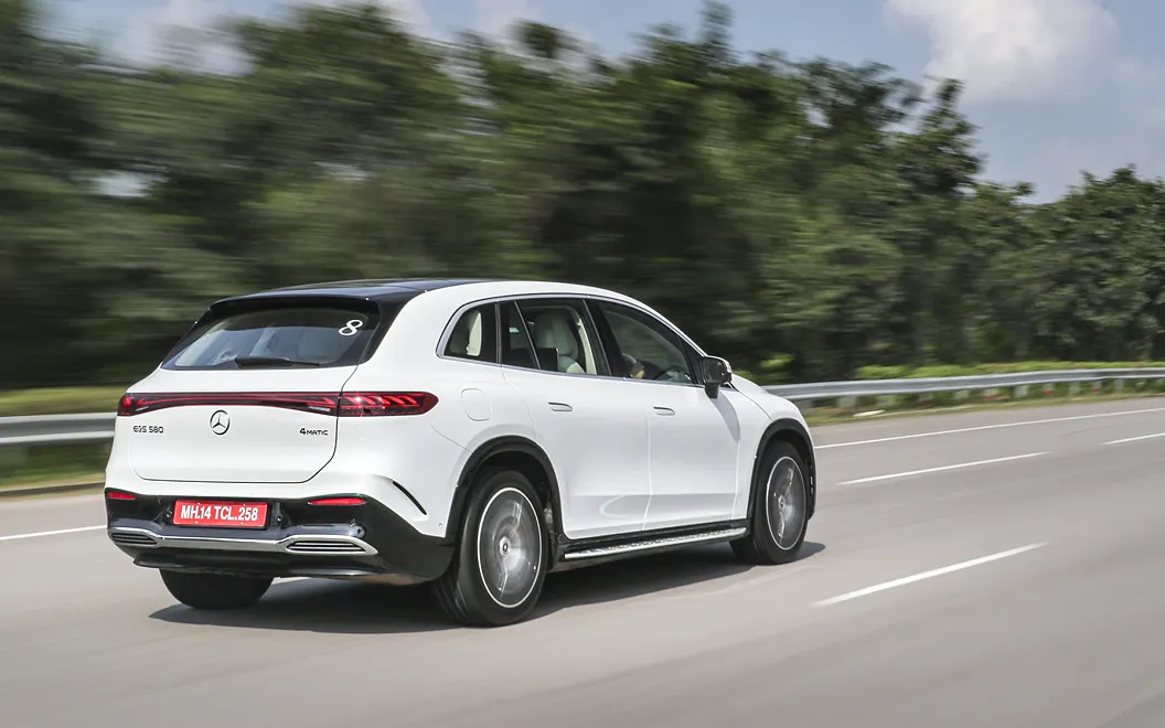 Mercedes-Benz EQS SUV Right Rear View