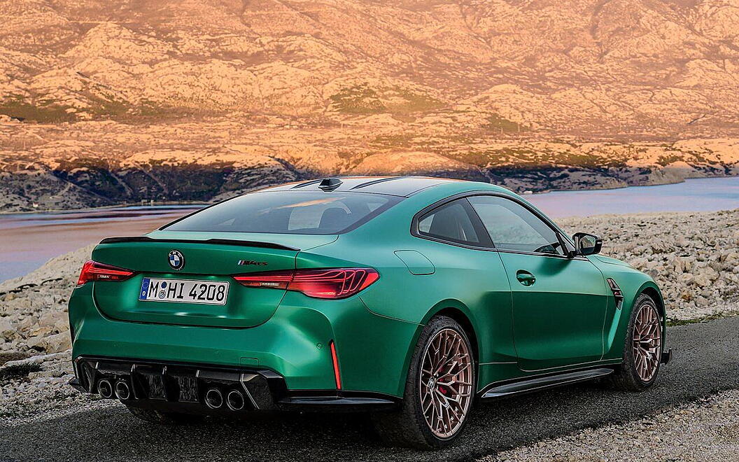 BMW M4 CS Right Rear View