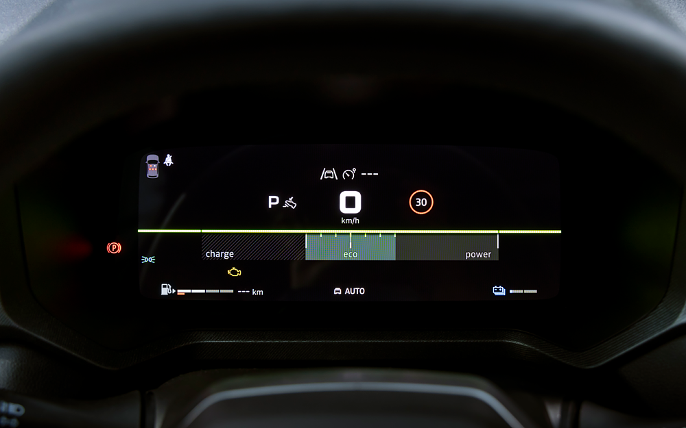 Renault Bigster Head Up Display