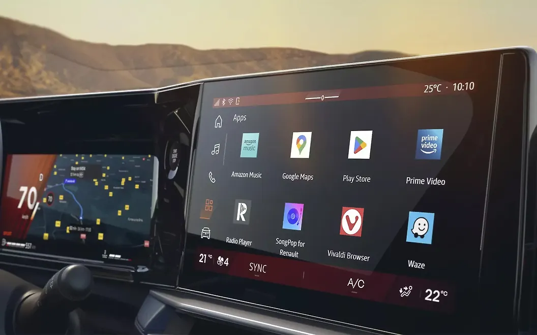 Renault Boreal (Bigster) Infotainment Display