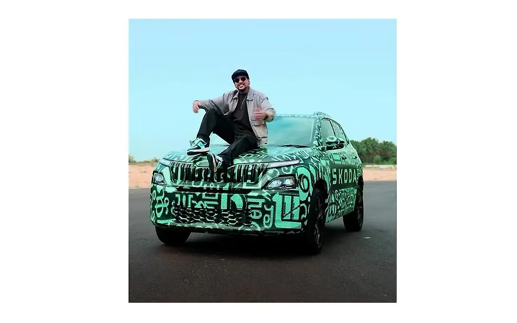 Skoda Kylaq Front Right View