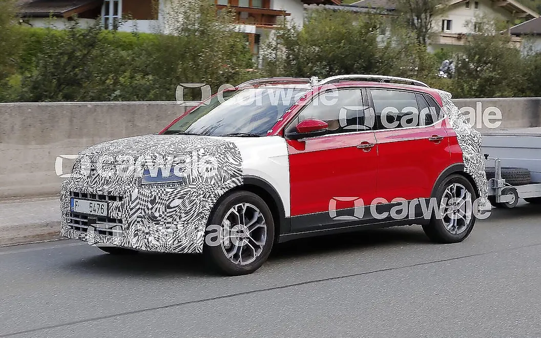 Skoda Kushaq Front Left View