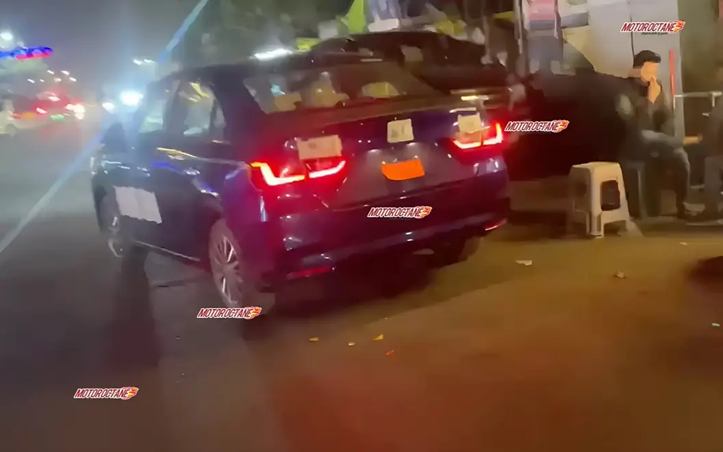 Honda Amaze Rear Left View