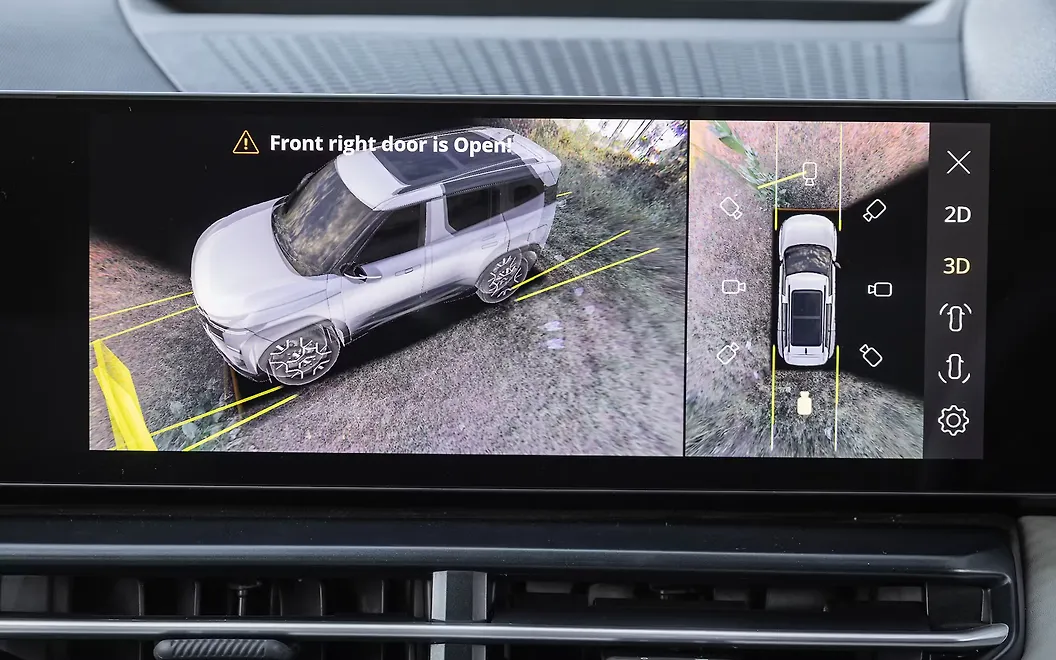 Tata Sierra 360 View Camera Control