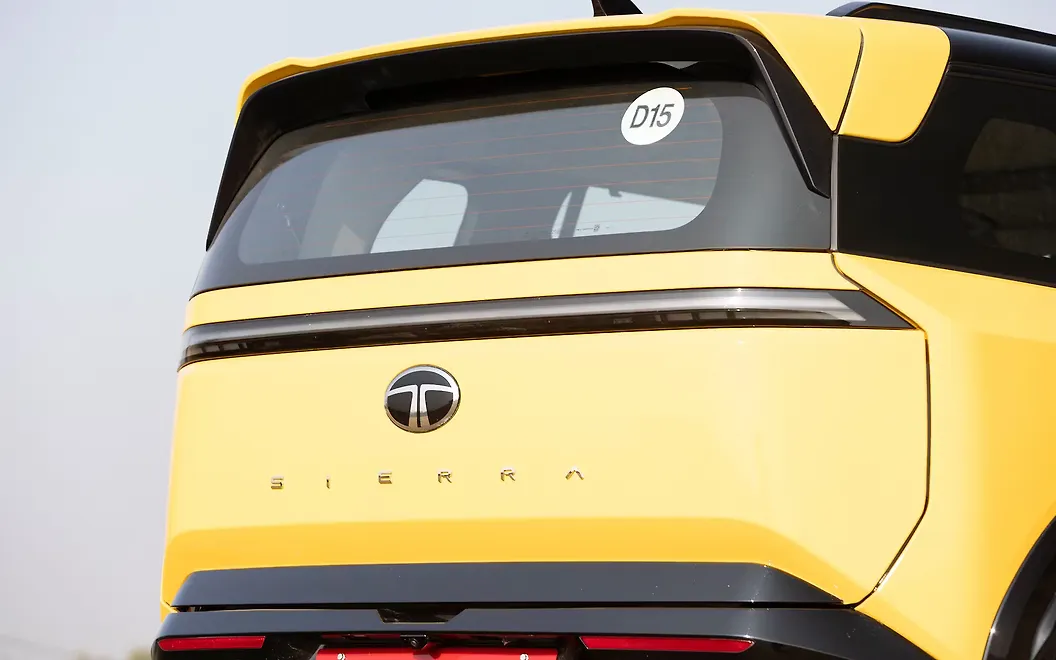 Tata Sierra Back View