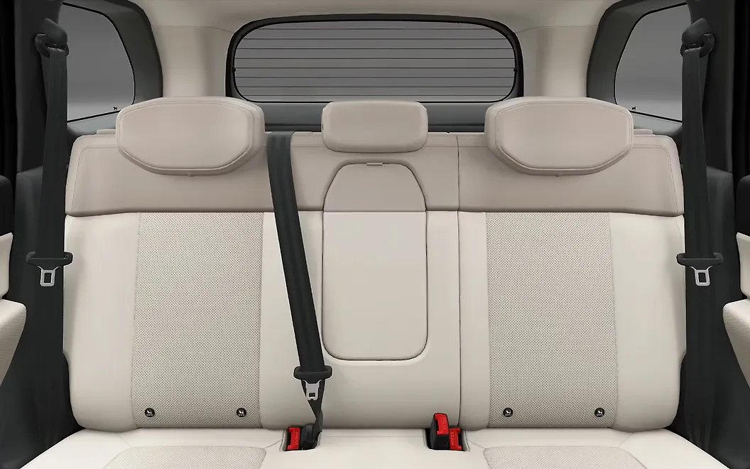Tata Sierra Rear Passenger Seats