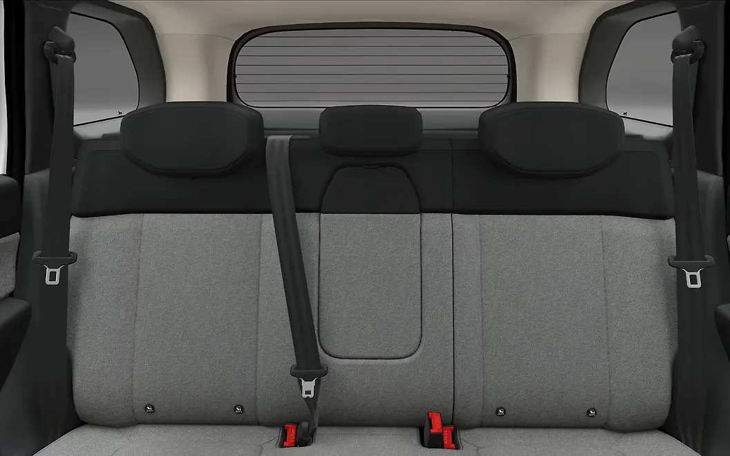 Tata Sierra Rear Passenger Seats